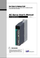 Best Choice for Maximum Profit We at LS Mecapion always (Page 1 / 9) L7P INDEXER Series AC Servo User Manual